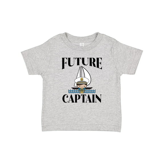 Inktastic Cute Baby Boy Sailing Captain Boys Baby T-Shirt