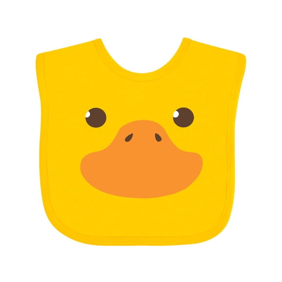 Inktastic Cute Baby Duck Face Boys or Girls Baby Bib