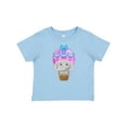 thumbnail image 1 of Inktastic Cute Baby Elephant in a Pink Hot Air Balloon Boys or Girls Baby T-Shirt, 1 of 5