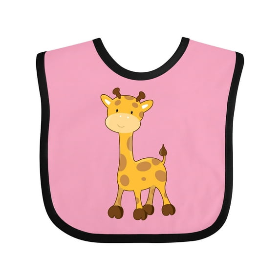 Inktastic Cute Baby Giraffe Boys or Girls Baby Bib