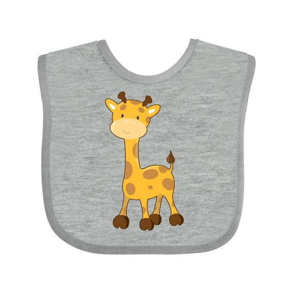 Inktastic Cute Baby Giraffe Boys or Girls Baby Bib