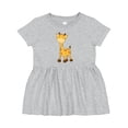thumbnail image 1 of Inktastic Cute Baby Giraffe Girls Baby Dress, 1 of 5