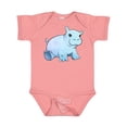 thumbnail image 1 of Inktastic Cute Baby Hippo Boys or Girls Baby Bodysuit, 1 of 5