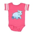thumbnail image 1 of Inktastic Cute Baby Hippo Boys or Girls Baby Bodysuit, 1 of 5