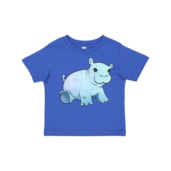 Inktastic Cute Baby Hippo Boys or Girls Toddler T-Shirt