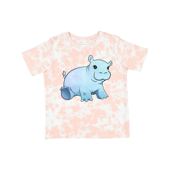 Inktastic Cute Baby Hippo Boys or Girls Toddler T-Shirt