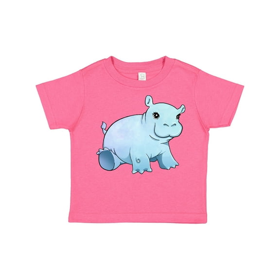 Inktastic Cute Baby Hippo Boys or Girls Toddler T-Shirt