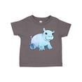 thumbnail image 1 of Inktastic Cute Baby Hippo Boys or Girls Toddler T-Shirt, 1 of 5