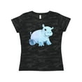 thumbnail image 1 of Inktastic Cute Baby Hippo Women's T-Shirt, 1 of 5