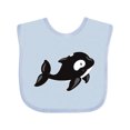thumbnail image 1 of Inktastic Cute Baby Orca Boys or Girls Baby Bib, 1 of 4