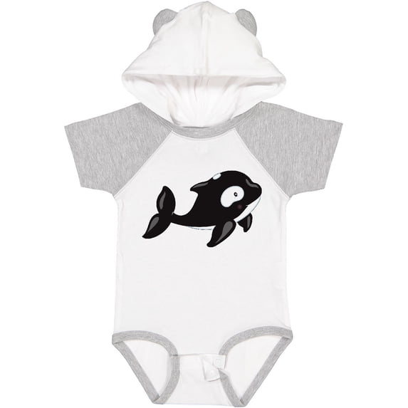 Inktastic Cute Baby Orca Boys or Girls Baby Bodysuit