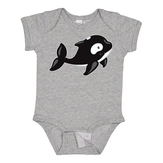 Inktastic Cute Baby Orca Boys or Girls Baby Bodysuit