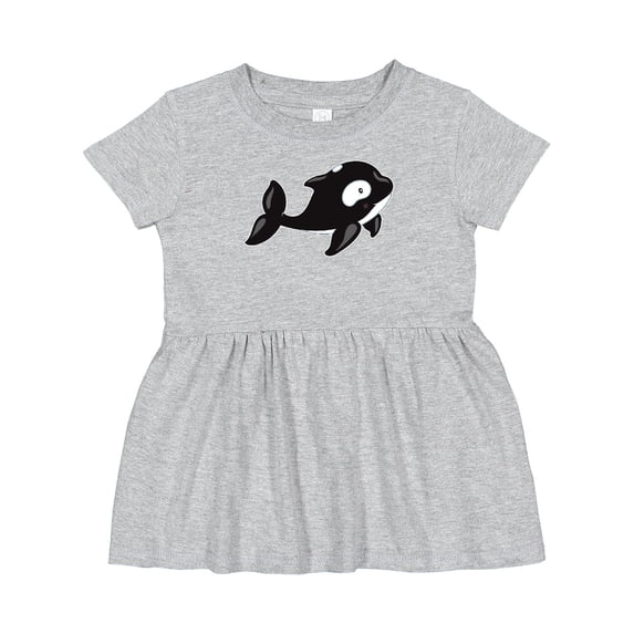 Inktastic Cute Baby Orca Girls Baby Dress