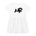 thumbnail image 1 of Inktastic Cute Baby Orca Girls Toddler Dress, 1 of 5