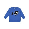 thumbnail image 1 of Inktastic Cute Baby Orca Toddler Sweatshirt, 1 of 4