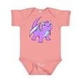 thumbnail image 1 of Inktastic Cute Baby Purple Dragon Boys or Girls Baby Bodysuit, 1 of 5