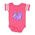 thumbnail image 1 of Inktastic Cute Baby Purple Dragon Boys or Girls Baby Bodysuit, 1 of 5