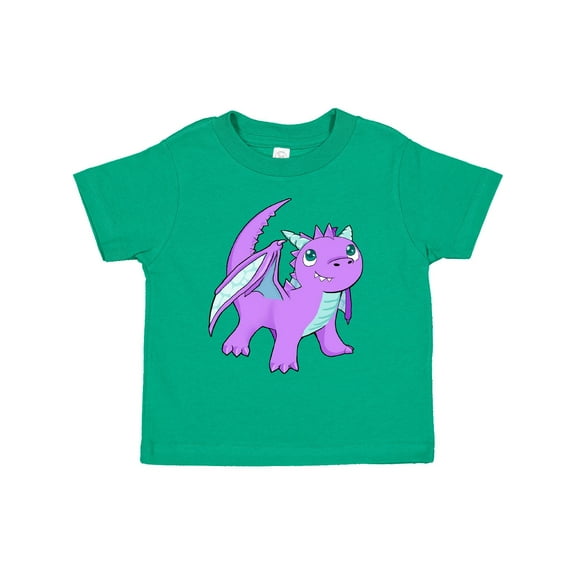 Inktastic Cute Baby Purple Dragon Boys or Girls Toddler T-Shirt
