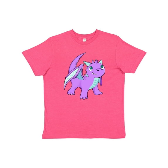 Inktastic Cute Baby Purple Dragon Youth T-Shirt