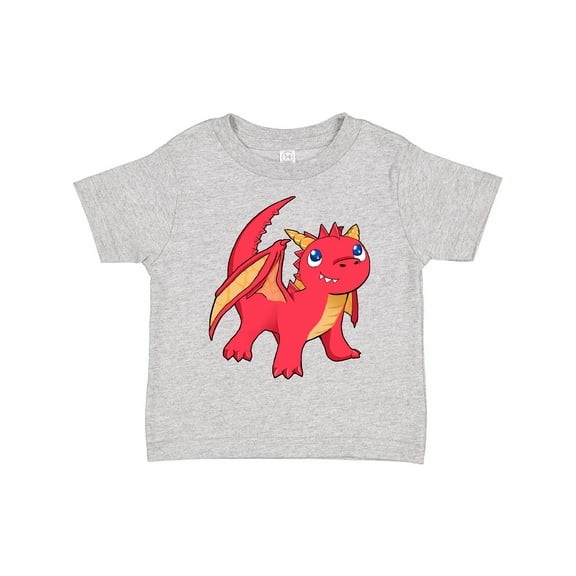 Inktastic Cute Baby Red Dragon Boys or Girls Toddler T-Shirt