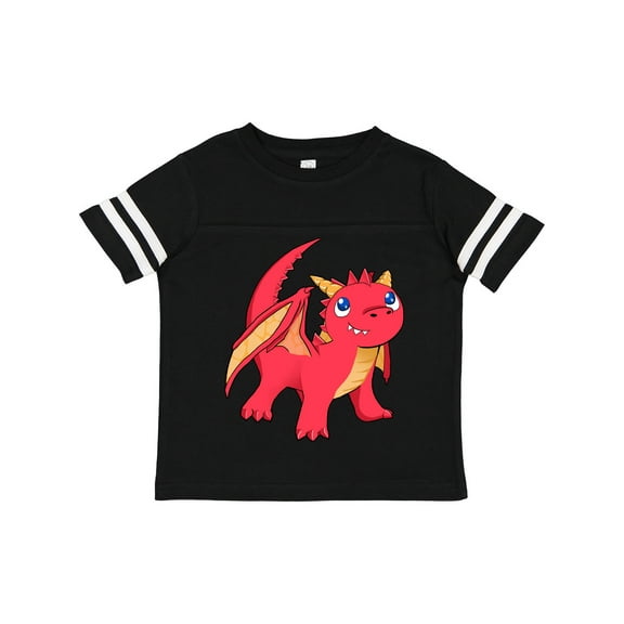 Inktastic Cute Baby Red Dragon Boys or Girls Toddler T-Shirt