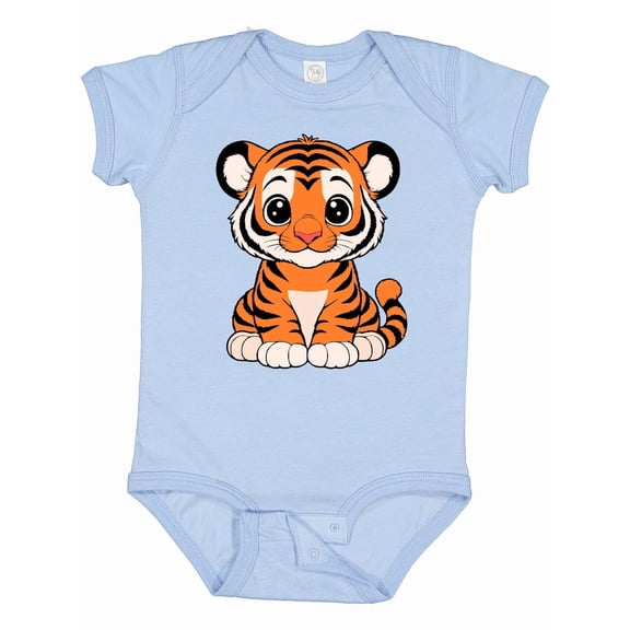 Inktastic Cute Baby Tiger Boys or Girls Baby Bodysuit