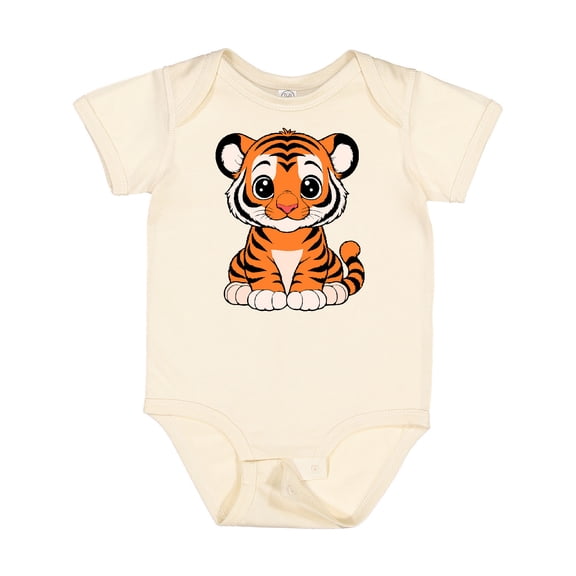 Inktastic Cute Baby Tiger Boys or Girls Baby Bodysuit
