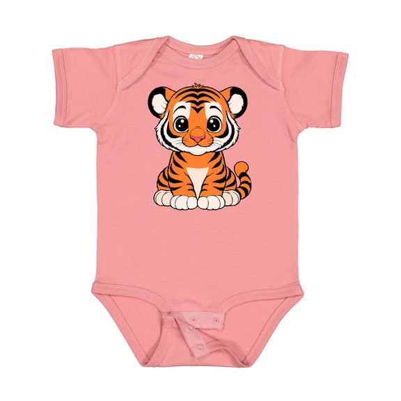 Inktastic Cute Baby Tiger Boys or Girls Baby Bodysuit