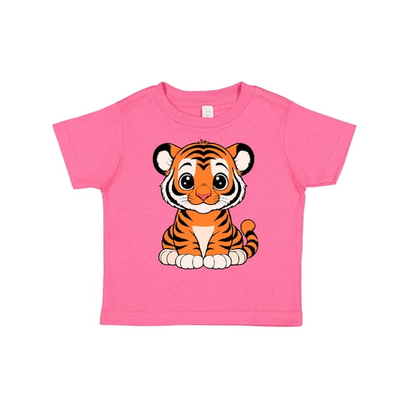 Inktastic Cute Baby Tiger Boys or Girls Toddler T-Shirt