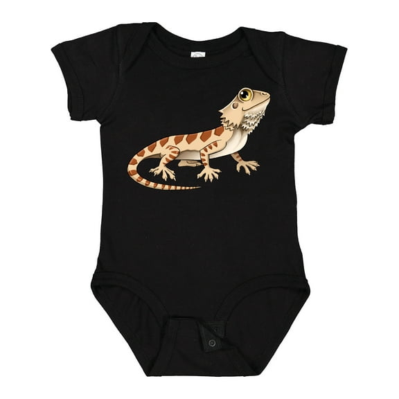 Inktastic Cute Bearded Dragon Boys or Girls Baby Bodysuit