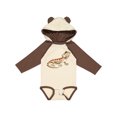 thumbnail image 1 of Inktastic Cute Bearded Dragon Boys or Girls Long Sleeve Baby Bodysuit, 1 of 5
