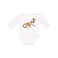 thumbnail image 1 of Inktastic Cute Bearded Dragon Boys or Girls Long Sleeve Baby Bodysuit, 1 of 5
