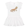 thumbnail image 1 of Inktastic Cute Bearded Dragon Girls Toddler Dress, 1 of 5