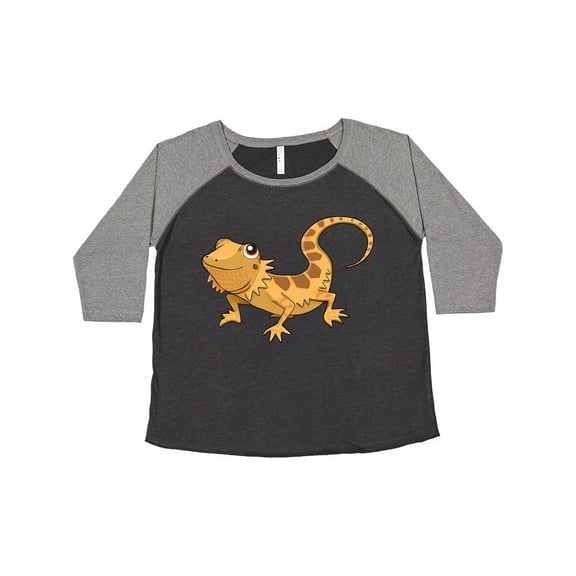 Inktastic Cute Bearded Dragon Women's Plus Size T-Shirt