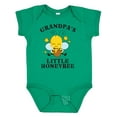 thumbnail image 1 of Inktastic Cute Bee Grandpa's Little Honeybee with Stars Boys or Girls Baby Bodysuit, 1 of 5