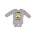 thumbnail image 1 of Inktastic Cute Bee Grandpa's Little Honeybee with Stars Boys or Girls Long Sleeve Baby Bodysuit, 1 of 5