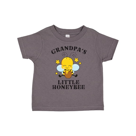 Inktastic Cute Bee Grandpa's Little Honeybee with Stars Boys or Girls Toddler T-Shirt
