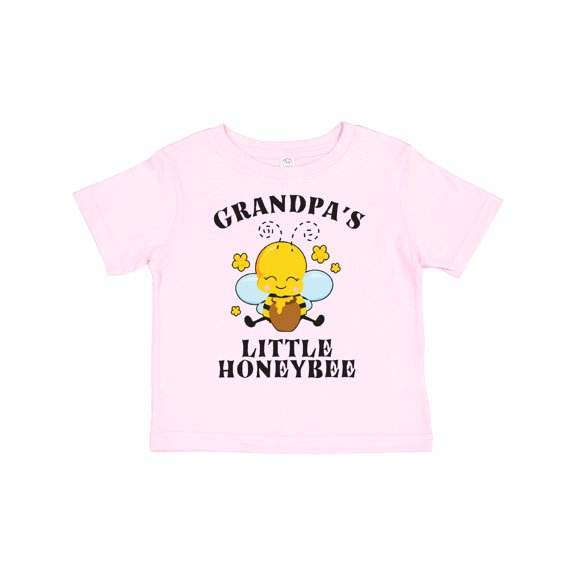 Inktastic Cute Bee Grandpa's Little Honeybee with Stars Boys or Girls Toddler T-Shirt