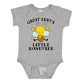 thumbnail image 1 of Inktastic Cute Bee Great Aunt's Little Honeybee with Stars Boys or Girls Baby Bodysuit, 1 of 5