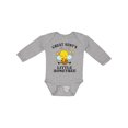 thumbnail image 1 of Inktastic Cute Bee Great Aunt's Little Honeybee with Stars Boys or Girls Long Sleeve Baby Bodysuit, 1 of 5