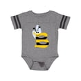 thumbnail image 1 of Inktastic Cute Bee Initial B Boys or Girls Baby Bodysuit, 1 of 4