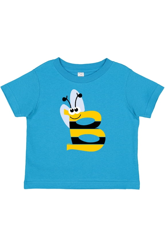 Cute Bee Initial B Boys or Girls Baby T-Shirt