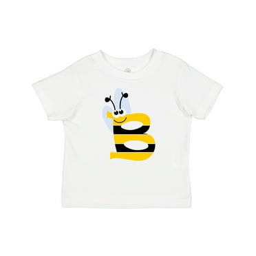 Inktastic Cute Bee Initial B Boys or Girls Baby T-Shirt