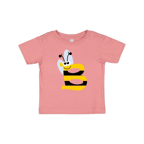 Inktastic Cute Bee Initial B Boys or Girls Baby T-Shirt