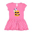 thumbnail image 1 of Inktastic Cute Bee Initial B Gift Baby Girl Dress, 1 of 4