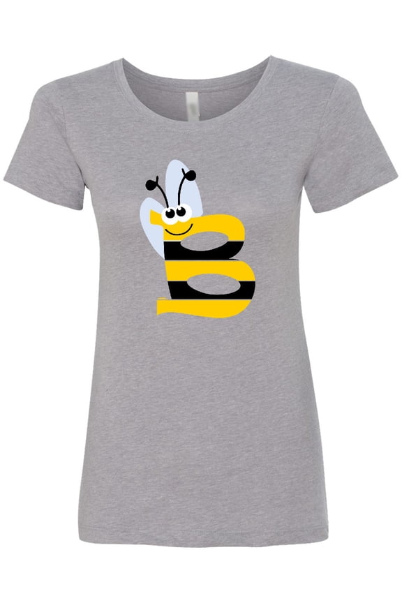 Cute Bee Initial B Women's T-Shirt
