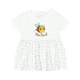 thumbnail image 1 of Inktastic Cute Bee Kind Bee Girls Baby Dress, 1 of 5