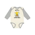 thumbnail image 1 of Inktastic Cute Bee Mimi's Little Honeybee with Stars Boys or Girls Long Sleeve Baby Bodysuit, 1 of 5
