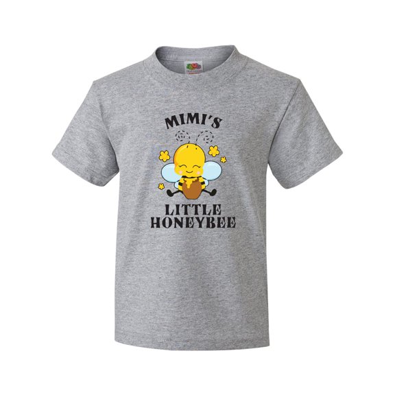 Inktastic Cute Bee Mimi's Little Honeybee with Stars Youth T-Shirt