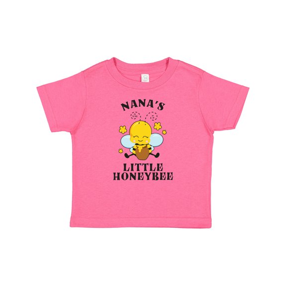 Inktastic Cute Bee Nana's Little Honeybee with Stars Boys or Girls Baby T-Shirt